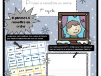 Atelier-hiver-français-phrases-mélangées-images-page-1