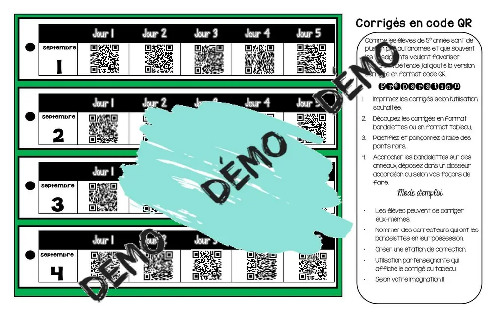 La spirale des maths - 5e année - SEPTEMBRE – Image 2