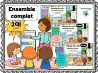 Français - Banque de mots pour tempête - Ensemble complet