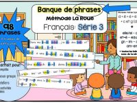 Banque de phrases série 3