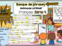Banque de phrases série 4